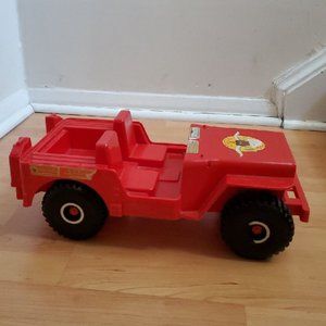 Vintage 1973 Carolina Enterprises Empire Plastic Action Figure Jeep